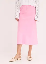 Gonna midi in satin, bonprix
