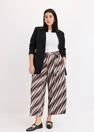 Pantaloni a palazzo in jersey di misto viscosa morbido, bonprix