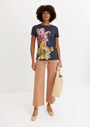 Pantaloni in twill con piega, bonprix