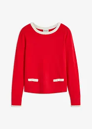 Maglione in filato fine, bonprix