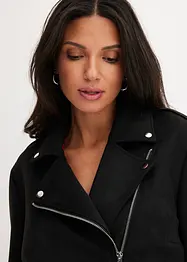 Giacca cropped in similpelle, bonprix