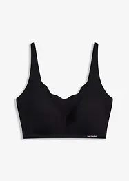 Reggiseno t-shirt imbottito laser cut senza ferretto Feel Comfort, bonprix