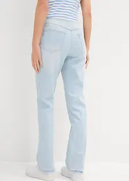 Jeans straight, vita media, bonprix