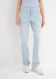 Jeans straight, vita media, bonprix
