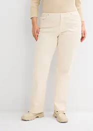 Jeans straight, vita media, bonprix