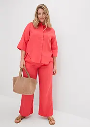 Camicia in misto lino fresco, bonprix
