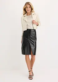 Maglia in materiale lucido, bonprix