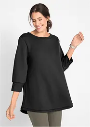 Felpa lunga con viscosa, bonprix