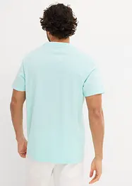 T-shirt serafino in puro cotone biologico, bonprix