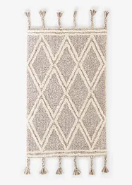 Tappeto da bagno con frange, bonprix