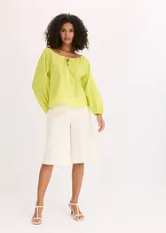 Blusa in puro cotone biologico, bonprix