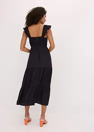 Abito con spalline in misto viscosa fine, bonprix