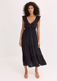 Abito con spalline in misto viscosa fine, bonprix