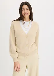 Cardigan in filato grosso, bonprix