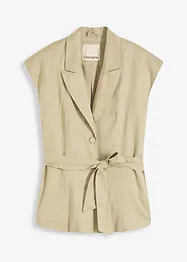 Blazer senza maniche in lyocell, bonprix
