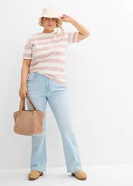 Jeans bootcut, vita alta, bonprix