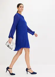 Miniabito plissettato in fine chiffon, bonprix