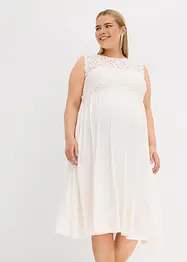 Abito prémaman con pizzo in jersey, bonprix