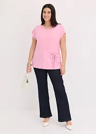Maglia in morbido tessuto misto viscosa, bonprix