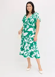 Abito midi con maniche ad aletta, bonprix