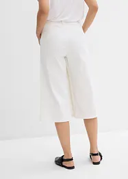 Gonna pantalone in misto cotone elasticizzato, bonprix