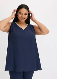 Blusa con strass, bonprix