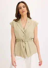 Blazer senza maniche in lyocell, bonprix
