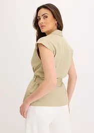 Blazer senza maniche in lyocell, bonprix