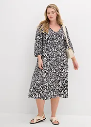 Abito midi in viscosa fluente, bonprix