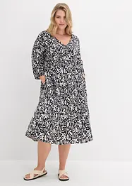 Abito midi in viscosa fluente, bonprix