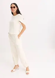 Maglia oversize in misto viscosa fluente, bonprix