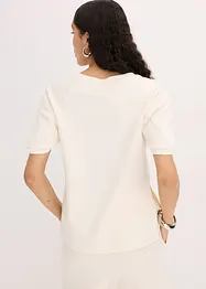 Maglia oversize in misto viscosa fluente, bonprix