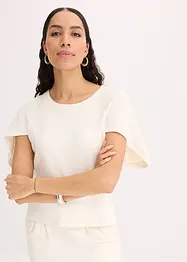 Maglia oversize in misto viscosa fluente, bonprix