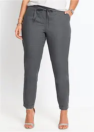 Pantaloni in misto lino, bonprix