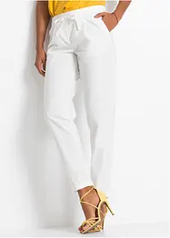 Pantaloni in misto lino, bonprix