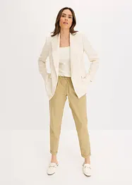 Pantaloni in misto lino, bonprix