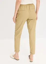 Pantaloni in misto lino, bonprix