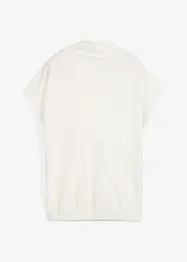Maglia in crêpe operato, bonprix