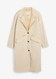 Trench lungo in twill, bonprix