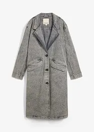 Trench lungo in twill, bonprix