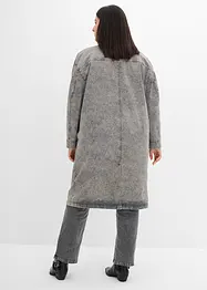 Trench lungo in twill, bonprix