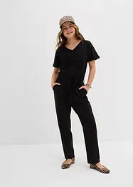 Tuta elegante in jersey con cotone biologico, bonprix