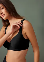 Reggiseno con coppe preformate e ferretto, con cotone biologico (pacco da 2), bonprix