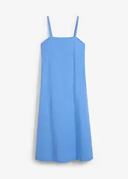 Abito midi in misto viscosa con corpino a fascia, bonprix