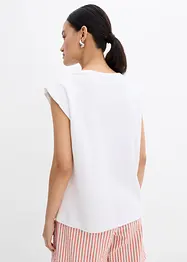Top in puro cotone biologico, bonprix