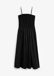 Abito midi con inserto smock, bonprix