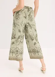 Pantaloni in jersey con fantasia paisley, bonprix