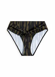 Slip per bikini sgambato a vita alta, bonprix