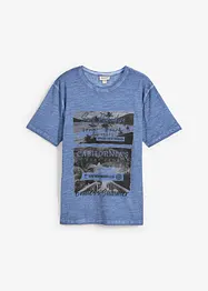 T-shirt in puro cotone biologico effetto lavato, bonprix