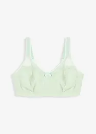 Reggiseno contenitivo senza ferretto con morbido cotone biologico, bonprix